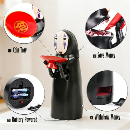 Spirited Saver™ — Personalised No-Face Coin Bank | Viral Spirit Piggy Bank Gift
